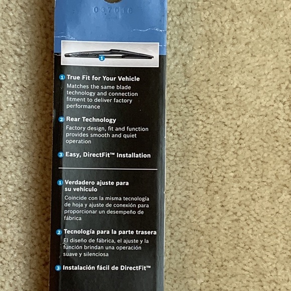 Bosch Spectrum DirectFit 12” Rear Wiper Blade R1218 - Picture 7 of 9